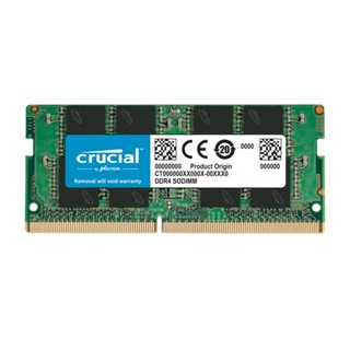 แรมสำหรับคอมพิวเตอร์ - RAM NOTEBOOK (แรมโน้ตบุ๊ค) CRUCIAL 32GB DDR4-2666 SODIMM CL19