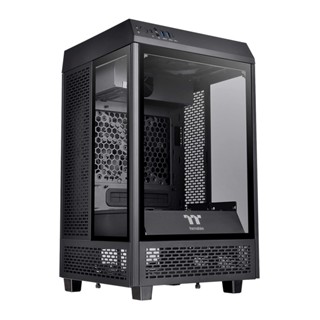 อุปกรณ์คอมพิวเตอร์ --- CASE (เคส) THERMALTAKE THE TOWER 100 (BLACK)