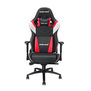 GAMING CHAIR เก้าอี้เกมมิ่ง ANDA SEAT ASSASSIN KING SERIES AD4XL-03-BWR-PV BLACK-WHITE-RED สินค้าต้องประกอบก่อนใช้งาน