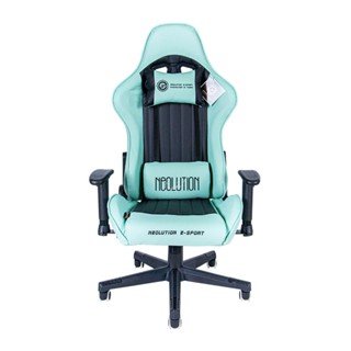 GAMING CHAIR (เก้าอี้เกมมิ่ง) NEOLUTION E-SPORT PASTEL COLOR BLACK GREEN (สินค้าต้องประกอบก่อนใช้งาน){