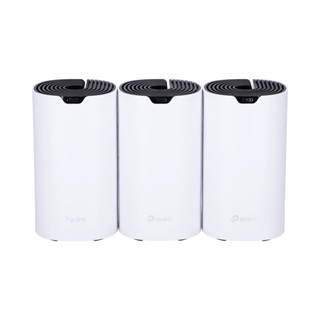 อุปกรณ์เน็ตเวิร์ค + MESH WI-FI (เครือข่ายไวไฟ) TP-LINK WHOLE HOME DECO S7 (PACK 3) DUAL BAND MESH WIFI AC1900