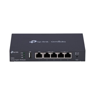 อุปกรณ์เน็ตเวิร์ค … ROUTER (เราเตอร์) TP-LINK OMADA GIGABIT VPN ROUTER ER605 (TL-R605) V2