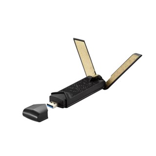 อุปกรณ์เน็ตเวิร์ค !! WIRELESS USB ADAPTER (ยูเอสบีไวไฟ) ASUS USB-AX56 DUAL BAND AX1800