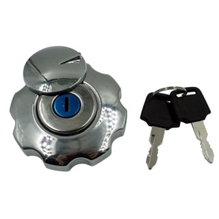 Motorcycle Fuel Tank Cover Lock Gas Cap With 2 Keys Aluminum Alloy Motorcycle Fuel Tank Accessories Universal