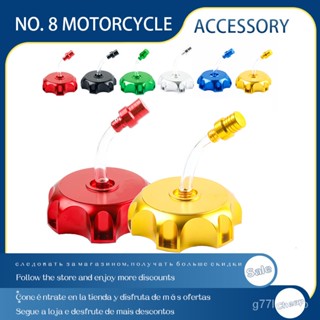 Colors Universal CNC Aluminum Motorcycle Accessories Parts Gas Fuel Petrol Tank Cap For Dirt/Pit Bike ATV Quad Most Moto