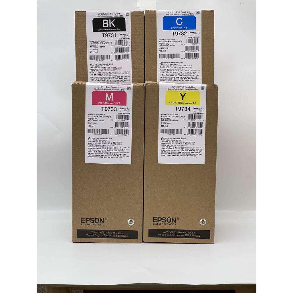 Original Epson T9731 T9732 T9733 T9734 ink cartridge Epson WF-C869Ra ink bag Epson 869 ink cartridge