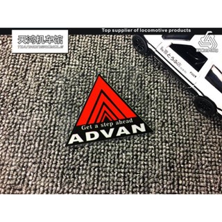 Advan สติกเกอร์ติดหมวกกันน็อค ถังน้ํามันเชื้อเพลิง ป้องกันรอยขีดข่วน สําหรับแต่งรถจักรยานยนต์ไฟฟ้า