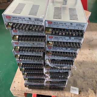 สวิตซ์ชิ่ง48V Meanwell NES-350-48 มือสองพาวเวอร์ซัพพลาย LED Strip CCTV เครื่องCNC Power Supply ขายส่ง ถูก คุณภาพดี