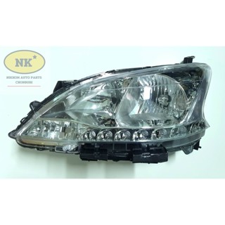 ไฟหน้า นิสสัน ซิลฟี่ 12-20 *รุ่นหลอดไฟฮาโลเจน* / Nissan Sylphy 12-20