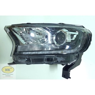 ไฟหน้า ฟอร์ด เรนเจอร์ 16-19 *รุ่นไฟเดไลท์+โปรเจคเตอร์ LED* / Ford Ranger 16-19