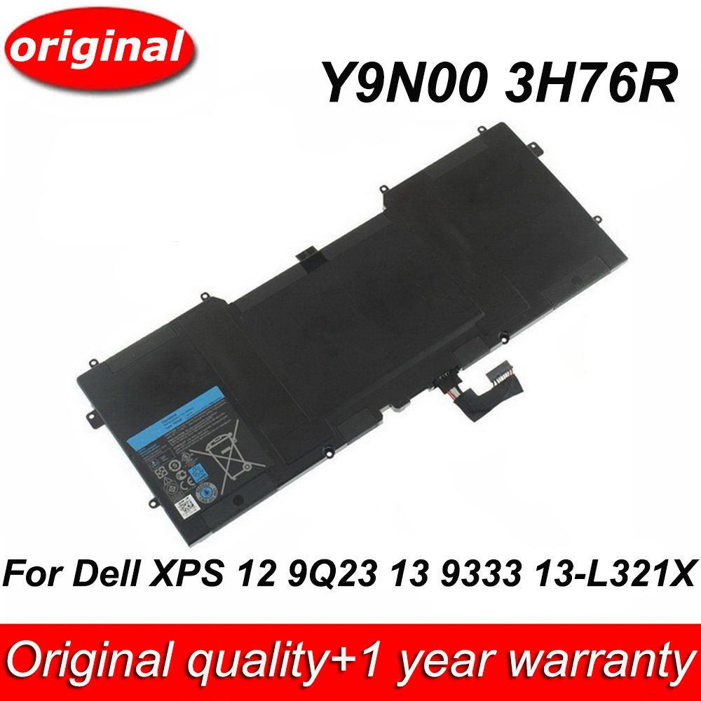 ใหม่แล็ปท็อปแบตเตอรี่ Y9N00 7.4โวลต์47Wh สำหรับ Dell XPS 12-L221X 12 9Q23 9Q33 L322X 13 9333ชุด C4K9