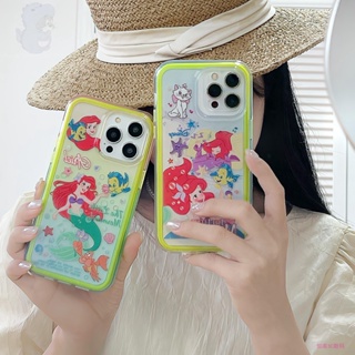 เคสโทรศัพท์มือถือ ลายการ์ตูนเจ้าหญิงนางเงือก สําหรับ Apple iPhone 14 13 12 11 14pro max 13