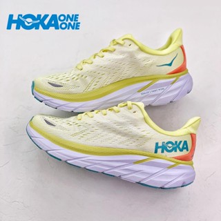 [พร้อมส่ง] Hoka One Clifton 8 รองเท้าผ้าใบลําลอง ยืดหยุ่น เหมาะกับการเล่นกีฬา ธุรกิจ สําหรับผู้ชาย ผู้หญิง