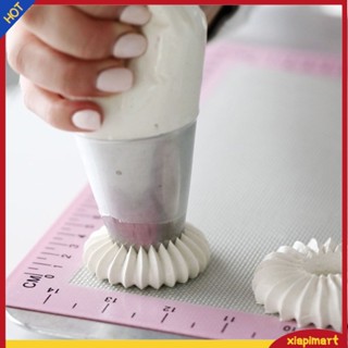 &lt;xiapimart&gt; หัวบีบครีม แบบวงแหวนกลม สำหรับทำขนม คุกกี้ ตกแต่งเค้ก DIY