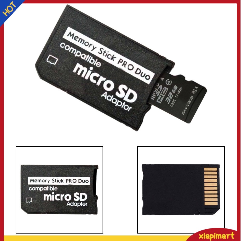 <xiapimart> อะแดปเตอร์การ์ด 8 / 16 / 32 G รองรับ Micro Sd Ms Card สําหรับ Sony Psp