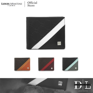 Louis Montini (DL Deluxe) กระเป๋าสตางค์ผู้ชายหนังวัวแท้ TTM125