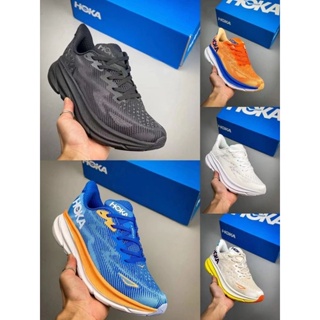 Hoka ONE ONE 2023 ใหม่ รองเท้ากีฬา รองเท้าวิ่ง ระบายอากาศ สําหรับผู้ชาย ผู้หญิง เหมาะกับฤดูร้อน 9