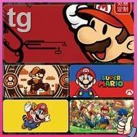 พร้อมส่ง แผ่นรองเมาส์ คีย์บอร์ด ขนาดใหญ่ ลายการ์ตูนอนิเมะ Mario Game Mario สําหรับออฟฟิศ