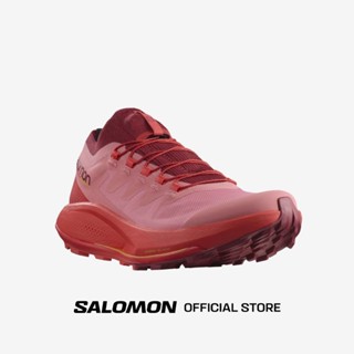 SALOMON SHOES PULSAR TRAIL/PRO W TEA ROSE/BIRD/B รองเท้า รองเท้าสำหรับวิ่งเทรล ผู้หญิง