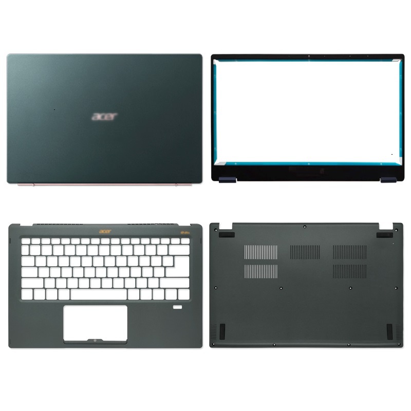 แล็ปท็อปใหม่สำหรับ Acer Swift 5 SF514-54T SF514-54GT LCD ปกหลัง/ด้านหน้า /Palmrest/ ด้านล่างคอมพิวเตอร์กรณี