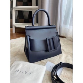 👜Used like new Boyy Karl 24 สี dark navy สวยมากกกก 

มีมา 1ใบเท่านั้น