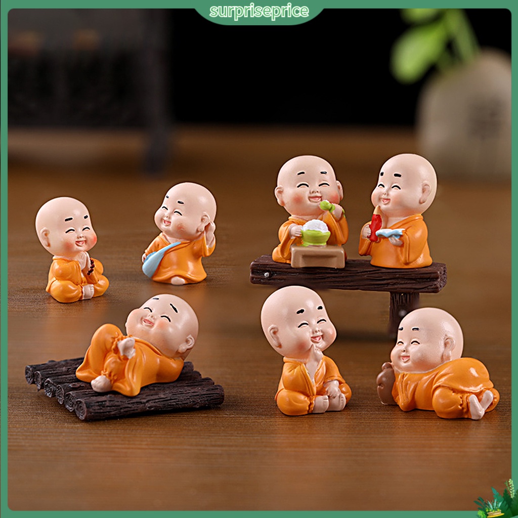 <surprise> รูปปั้นพระสปา ขนาดเล็ก น้ําหนักเบา อุปกรณ์ประกอบฉากถ่ายภาพ สําหรับตกแต่งโต๊ะ