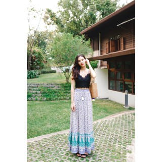 Chic No.9 : กระโปรงยาว Arran Skirt 👋ปัดซ้ายที่รูปเพื่อดูขนาดสินค้า