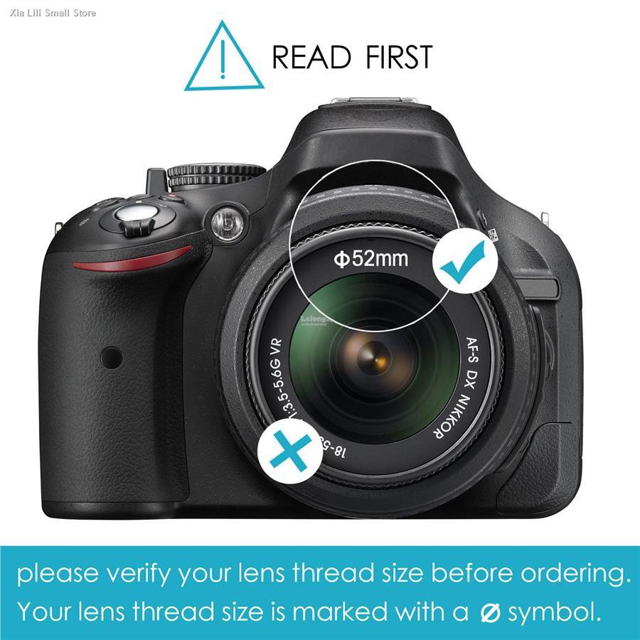 Center-Pinch Snap-On Front Lens Cap Cover For Nikon DSLR Camera Filters Filter 52mm/55mm/58mm/62mm/67mm/72mm/77mm/82