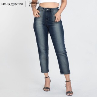 Louis Montini (The Costome) กางเกงยีนส์ผู้หญิงขายาว Women Jeans DEIM-JE002