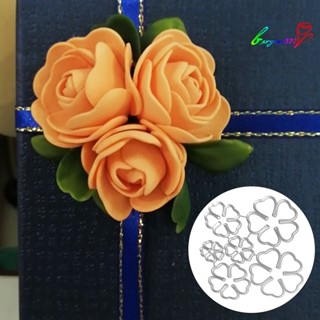 【AG】Die Cut Anti-deform Easy Use Carbon Steel Flower Petal DIY Template Mould for Scrapbook