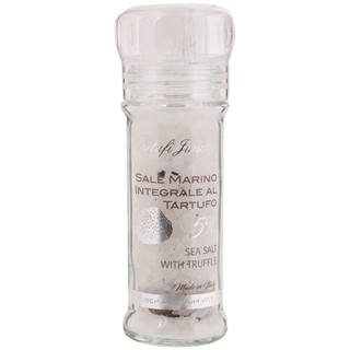 ทาร์ทูฟี่จิมมี่เกลือทะเลผสมเห็ดทรัฟเฟิลขาวพร้อมฝาบด 80กรัม  /  Tartufi Jimmy Sea Salt with White Truffle Grinder 80g.