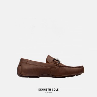 KENNETH COLE รองเท้าลำลองผู้ชาย รุ่น LYON BIT DRIVER สีน้ำตาล ( CAS - RMS0073AM-203 )