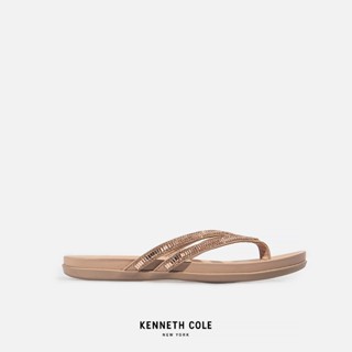 KENNETH COLE รองเท้าแตะผู้หญิง รุ่น Viva สีโรสโกลด์ ( SAN - RS92011MS-610 )