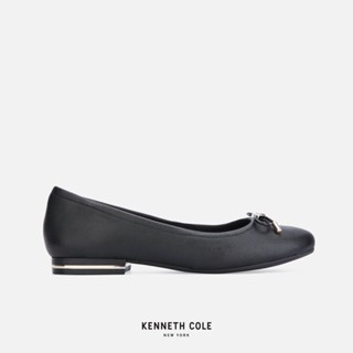 KENNETH COLE รองเท้าส้นแบนผู้หญิง รุ่น BALANCE BALLET สีดำ ( FLT - KLS0025LE-001 )