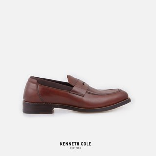 KENNETH COLE รองเท้าทางการผู้ชาย รุ่น AXEL PENNY FF สีน้ำตาล ( DRS - KMF0026LE-901 )