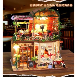 บ้านไม้ร้านกาแฟdiy2ชั้น