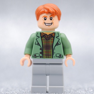 LEGO Arthur Weasley Green Jacket Harry Potter