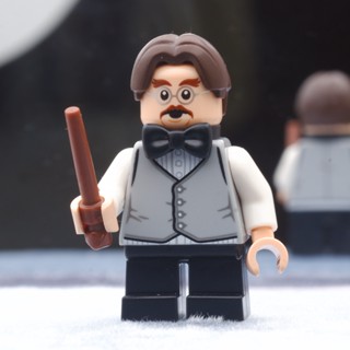 LEGO Professor Flitwick Gray Vest Harry Potter