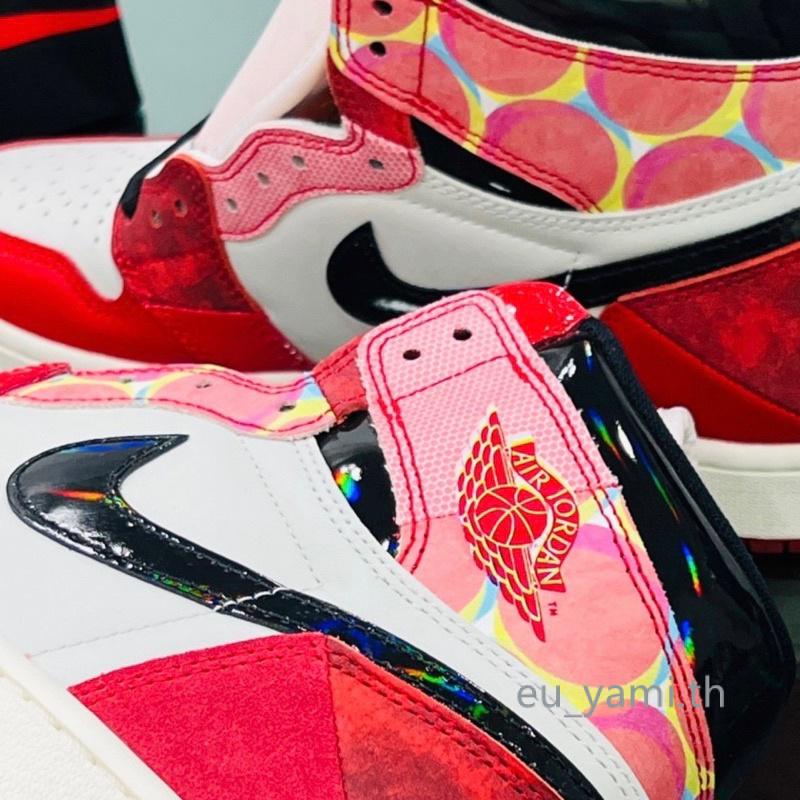 ของแท้ 100% Nike Jordan 1 High OG Spider-Man Across The Spider Verse