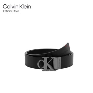 CALVIN KLEIN เข็มขัดผู้ชาย รุ่น HC0769 001 - สีดำ