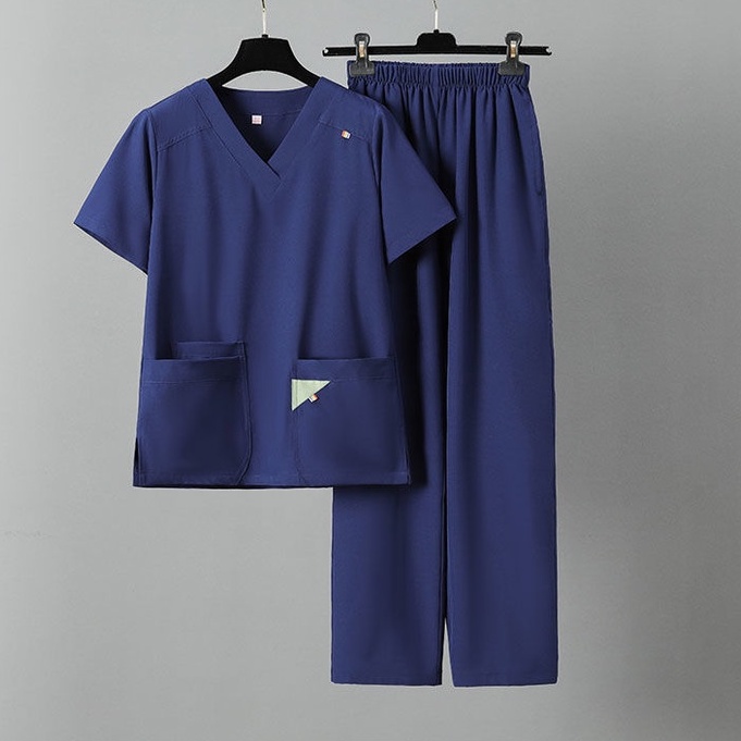 ☑ขายดีมาก ชุดพยาบาล ชุดปฏิบัติการภายใน ชุดอาชีพTwo Piece 1 Set Working Nursingชุดโออาร์ ห้องผ่าตัด ห้องคลอด ราคา ถูกที่สุด ดีลบีเคเค รูปภาพหลัก