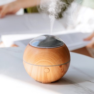 (ugg_mall)1 ชิ้น Mini Aroma 2 in 1 เครื่องพ่นไอน้ำ Aroma Diffuser 100ml ระบบ Ultrasonic เครื่องทำความชื้นนาโน