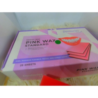 ขี้ผึ้ง สีชมพู PINK WAX