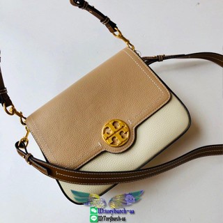 Tory Burch Felix convertible underarm flap baguette crossbody shoulder messenger bag