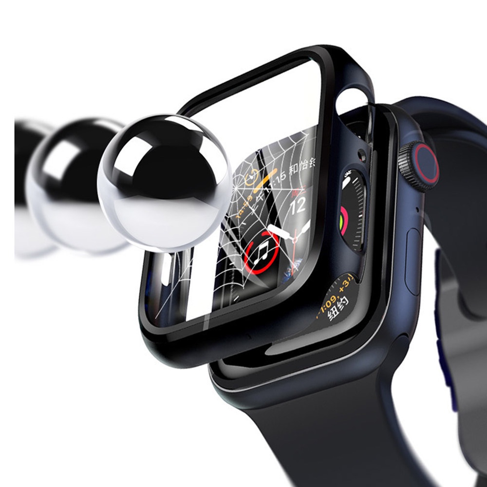 ∋cover For Apple Watch case series 6 SE 5 4 3 44mm 40mm bracelet Tempered Glass iWatch 42mm 38mm 42 watch Accessories 44
