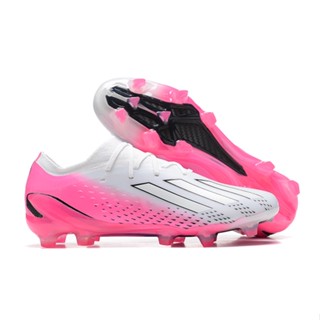 Adidas X Speedportal.1 2022 รองเท้าบูท FG39-45 สีชมพู ไซซ์ 39-45