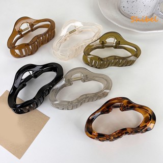 HOT_ ผม Claw Cloud Spring Design ข้ามฟัน Strong Grip ลื่นอุปกรณ์เสริมผมแฟชั่น Barrette