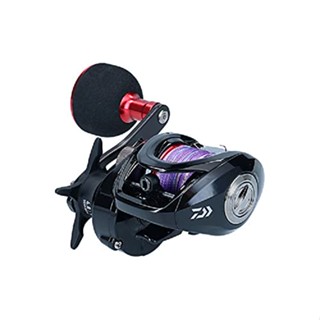 【ส่งตรงจากญี่ปุ่น】รอกตกปลา Daiwa Xt 150P-Op พร้อมเส้นด้าย Pe3 สีดํา