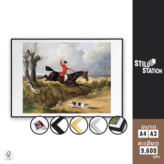 โปสเตอร์วาดศิลปะแต่งห้อง ชื่อภาพ: Equestrian art สำหรับผนังห้องหรือบ้าน
