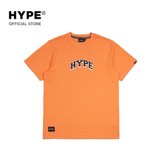 เสื้อยืดคอกลม พิมพ์ลายเซ็น HYPE Major College